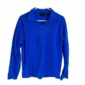 MARMOT Women's Fleece Jacket Blue Size M Medium
